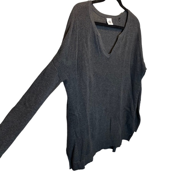 Cabi Snuggle Pullover Sweater 3705 Dark Charcoal Grey Small - Picture 2 of 6